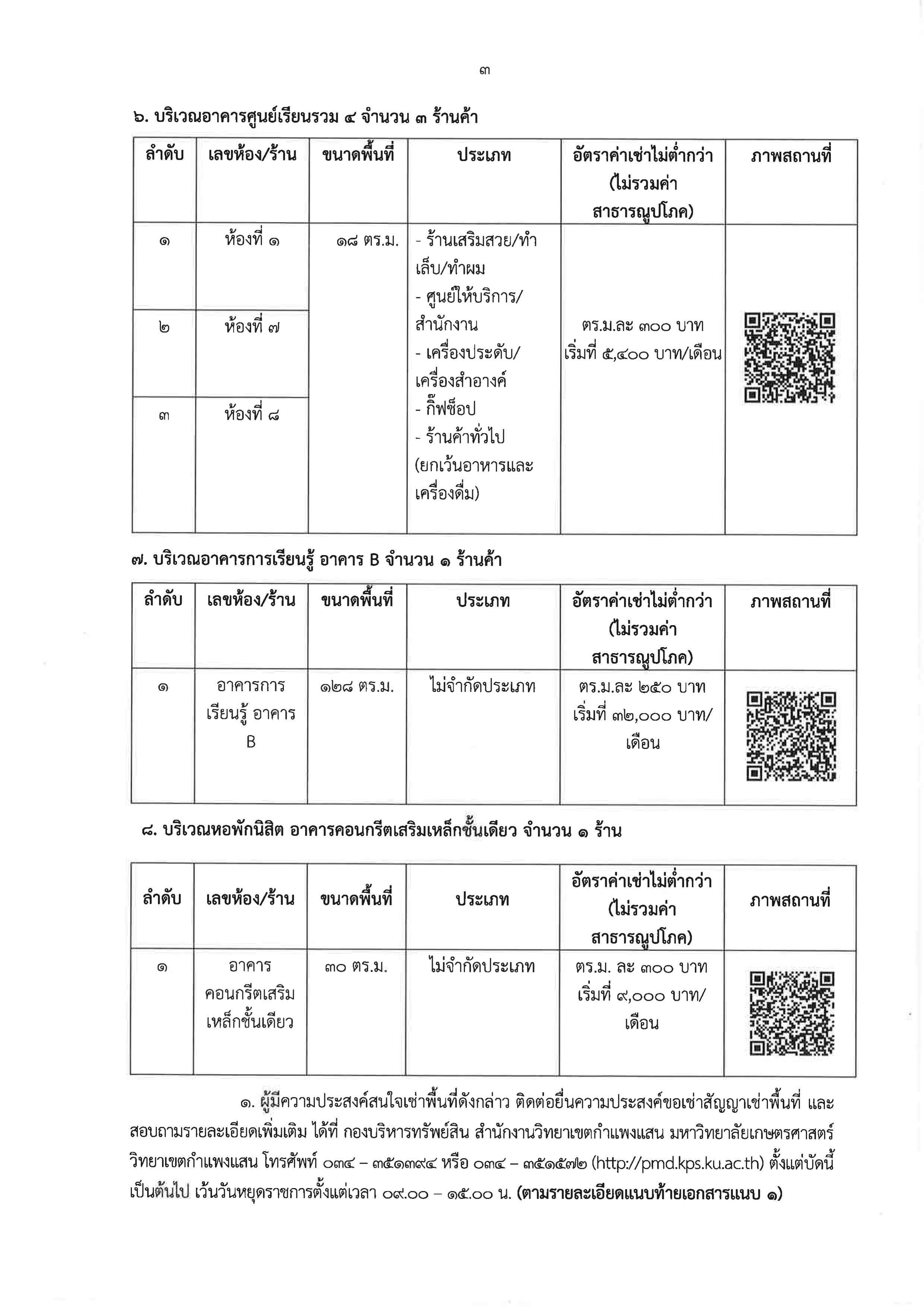 ประกาศรับสมัครผู้สนใจเช่าพื้นที่ 1 2567 003